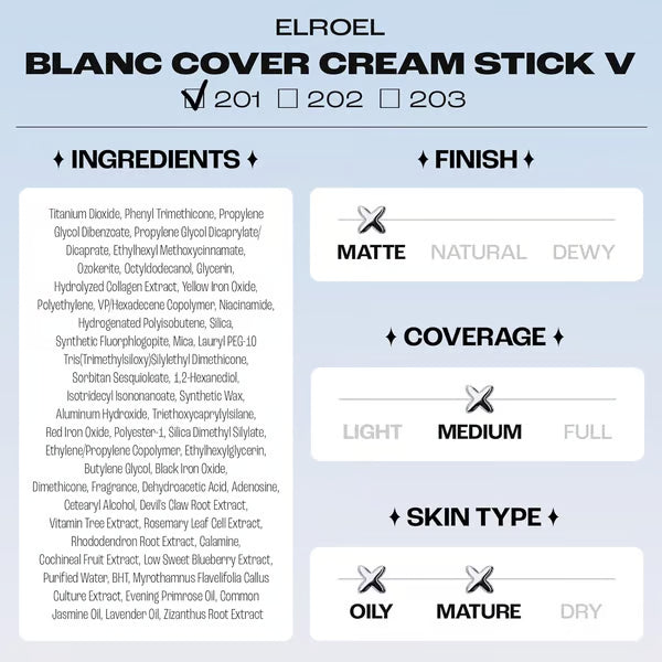 💥BUY 1 GET 1 FREE💥⏰Cream Stick V White Korean Color-Changing Foundation Stick