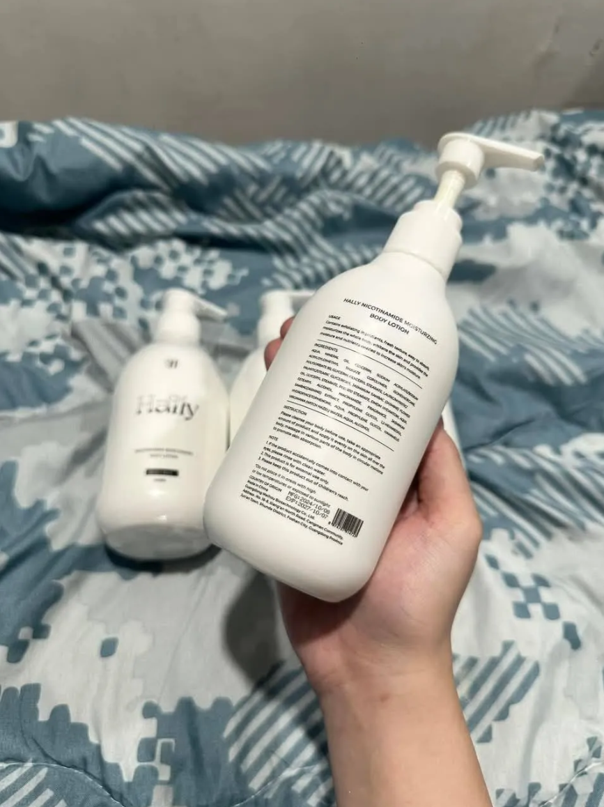 Original Hally Niacinamide Whitening Body Lotion